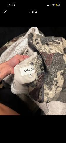 BB Dakota Jacket with Removable Fleece Lining - Small - Photo 2