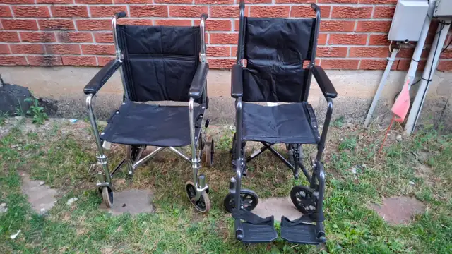Wheelchair folding transport