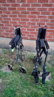 Wheelchair folding transport - Photo 4