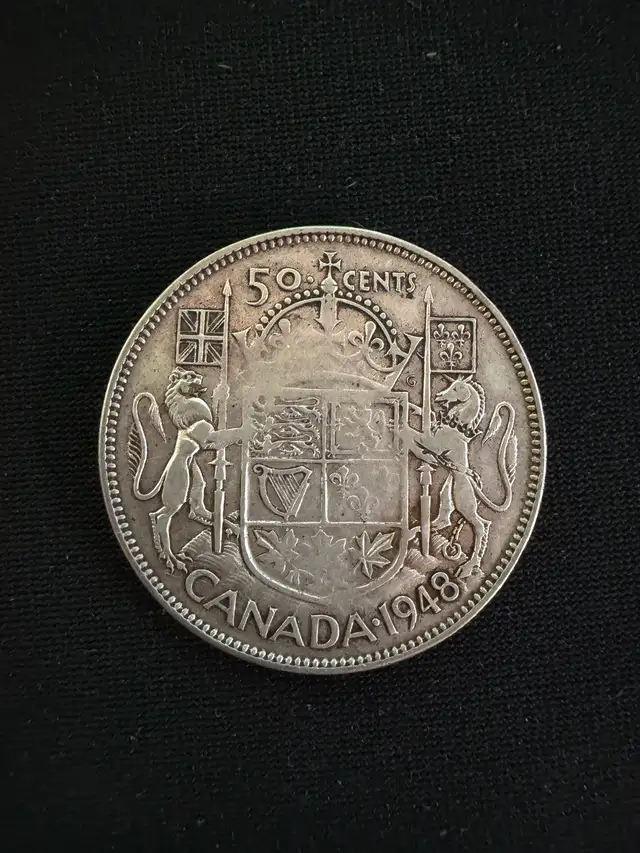 1948 Canada 50 cents - #106