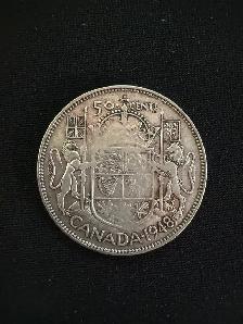 1948 Canada 50 cents - #106