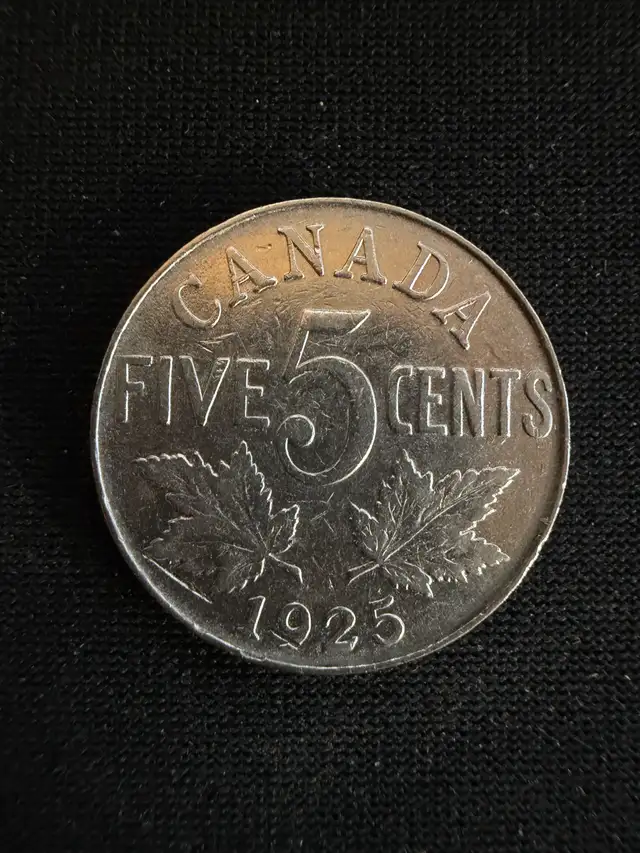 1925 Canada 5 Cents - #101