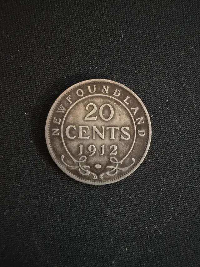 1912 Newfoundland 20 cents - #102