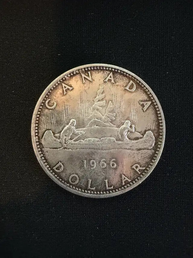 1966 Canada Silver Dollar 1$ - #107