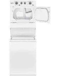 Whirlpool Stacked Washer & Dryer – Space-Saving Laundry Center - Photo 3