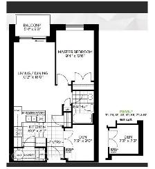 Apartment, Condo, For Rent in the Heart Of Markham - Photo 3