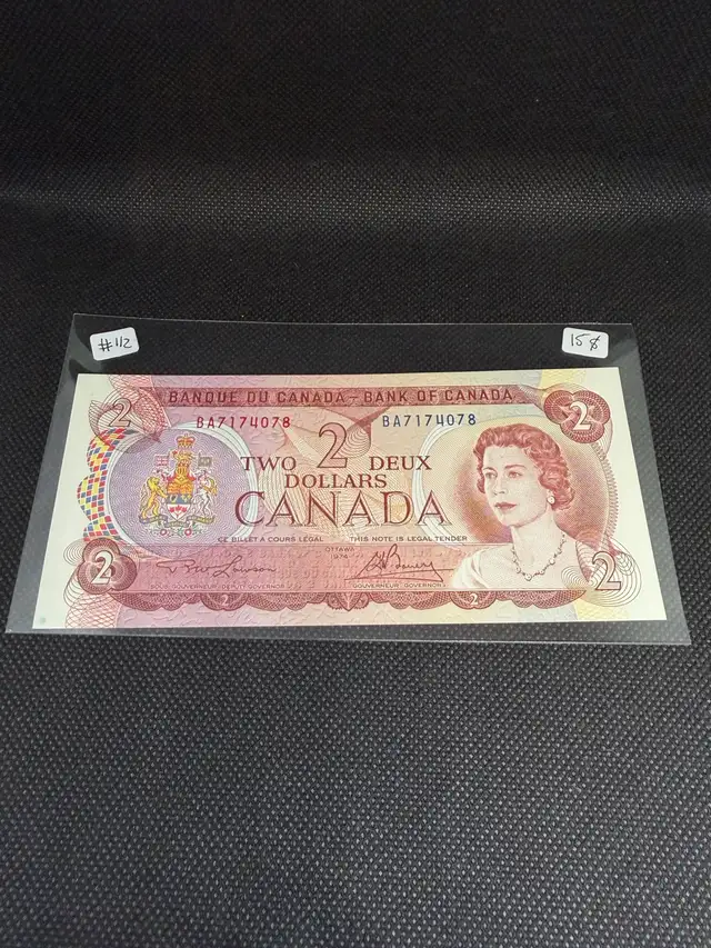 1974 Canada 2$ Bank Note UNC - #112