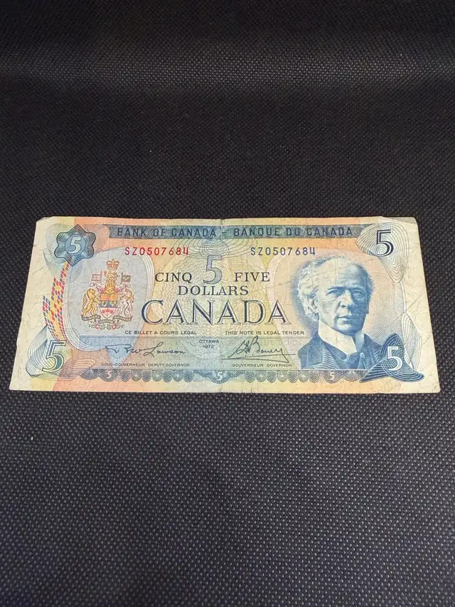 1972 Canada 5$ Bank Note - #113
