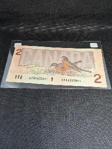 1986 Canada 2$ Bank Note UNC - #114 - Photo 2