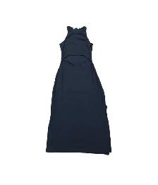 Blue Notes Ribbed Knit Cutout Maxi Dress