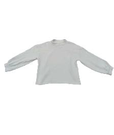 Old Navy Youth Large Cream Mock Neck Sweater