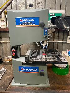 King 9" bandsaw