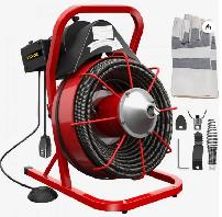 VEVOR 75Ft x 1/2'' Electric Drain Cleaner Machine 370W