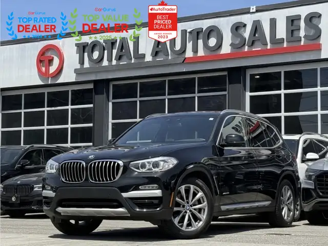 2018 BMW X3 PREMIUM PKG | PANO | AMBIENT LIGHTING | LOADED