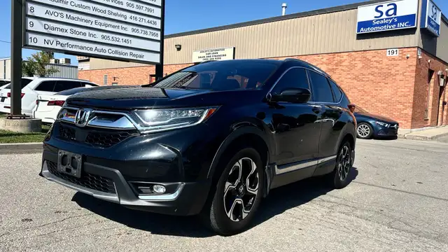 2019 Honda CR-V Touring AWD-NO ACCIDENT-LEATHER-BLIND SPOT MONIT