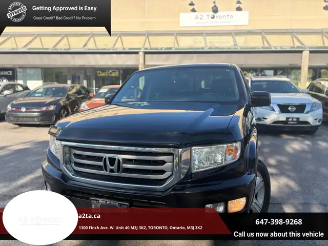 2013 Honda Ridgeline 4WD Crew Cab Touring