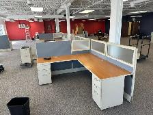 OFFICE CUBICLES & WORKSTATIONS — MULTIPLE BRANDS & CONFIGURATION