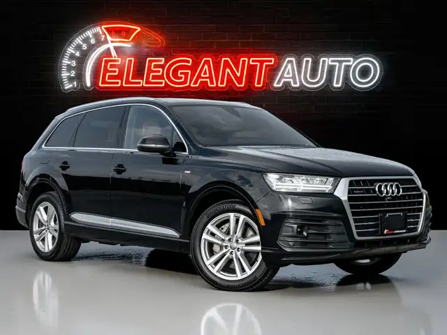 2018 Audi Q7 TECHNIK| S-LINE|CLEAN CARFAX |BANG&OLUFSEN|NAV|SUNR