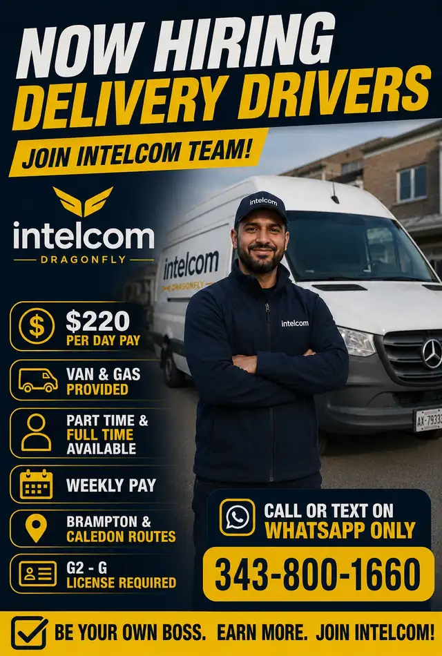 Hiring delivery drivers