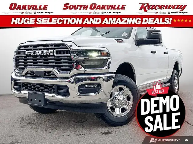 2026 Ram 2500 TRADESMAN CREW | 6SEATER | DEMO | NAVI | PARKSENSE