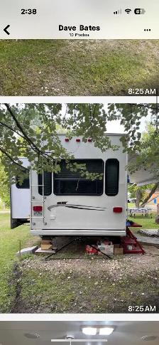 KZ 285 Durango 5th wheel camping trailer