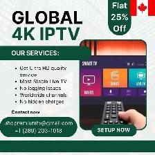 Stable 4K live channels with no buffering