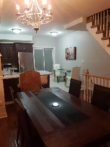 Furnished 3 bed 2 bath Townhouse available Sept 1st