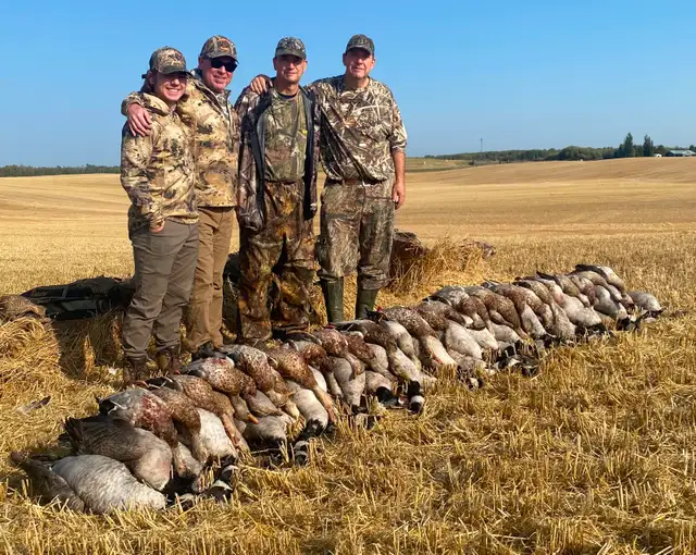 Guided Goose and Duck hunting