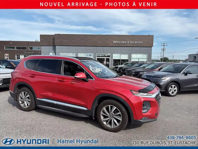 2020 Hyundai Santa Fe Preferred ensemble Soleil et cuir