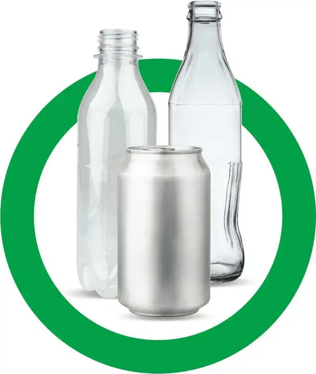 Ensemble de contenants recyclables