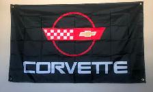 New Outdoor/indoor Corvette Flag / sign 3ft X 5ft - Photo 5