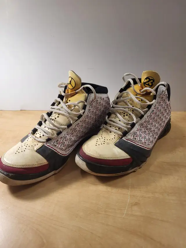 Air Jordan XX# 23 All Star sneakers, white with Varsity Red