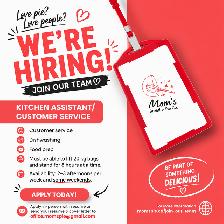 HELP WANTED: Part time kitchen helper/customer service rep