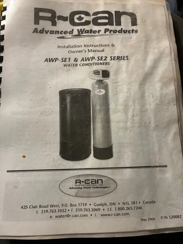 water softener