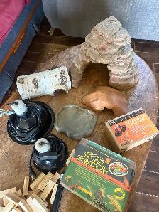 snake/reptile cage and supplies - Photo 3