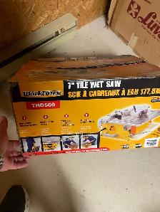 7" Wet Tile Saw