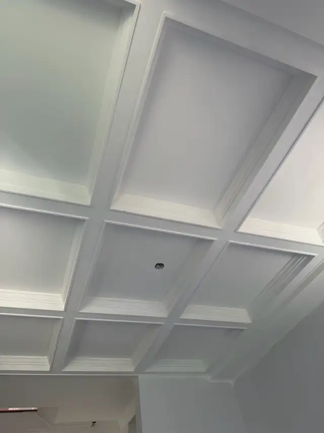 coffered ceiling