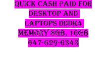 Buying Laptops and Desktop DDR4 Memory in quantity