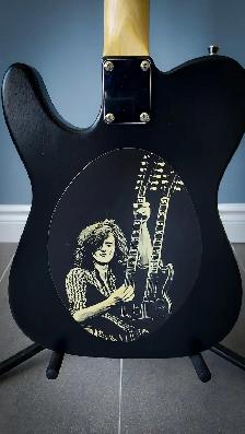 Custom made Jimmy Page Dragon Telecaster Guitar Style - Photo 5