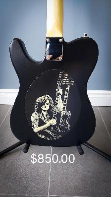 Custom made Jimmy Page Dragon Telecaster Guitar Style - Photo 6