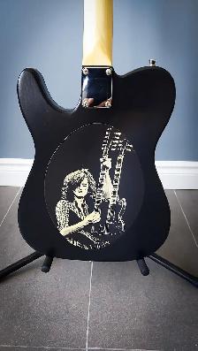 Custom made Jimmy Page Dragon Telecaster Guitar Style - Photo 9