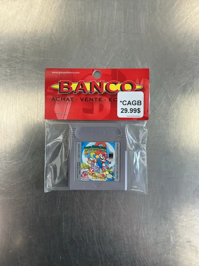 Cassette Nintendo Gameboy Super Mario Land 2