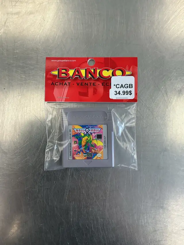 Cassette Nintendo Gameboy Nail n Scale