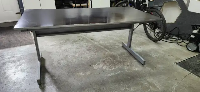 table bureau brun chocolat