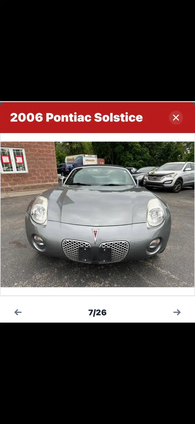 1 of a kind Pontiac Solstice