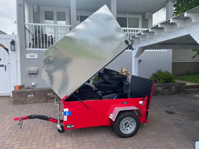 New mobility, trailer and mobility scooter