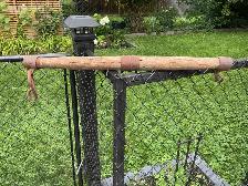 Antique Wooden Ox Yoke with Rustic Metal Hardware ! - Photo 5