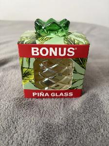 Bacardi Pina Glass Brand New