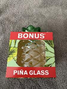 Bacardi Pina Glass Brand New - Photo 2