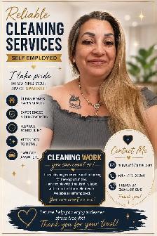 Experienced & Reliable Self-Employed Cleaner – Toronto & GTA